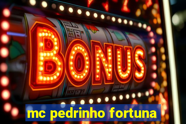 mc pedrinho fortuna